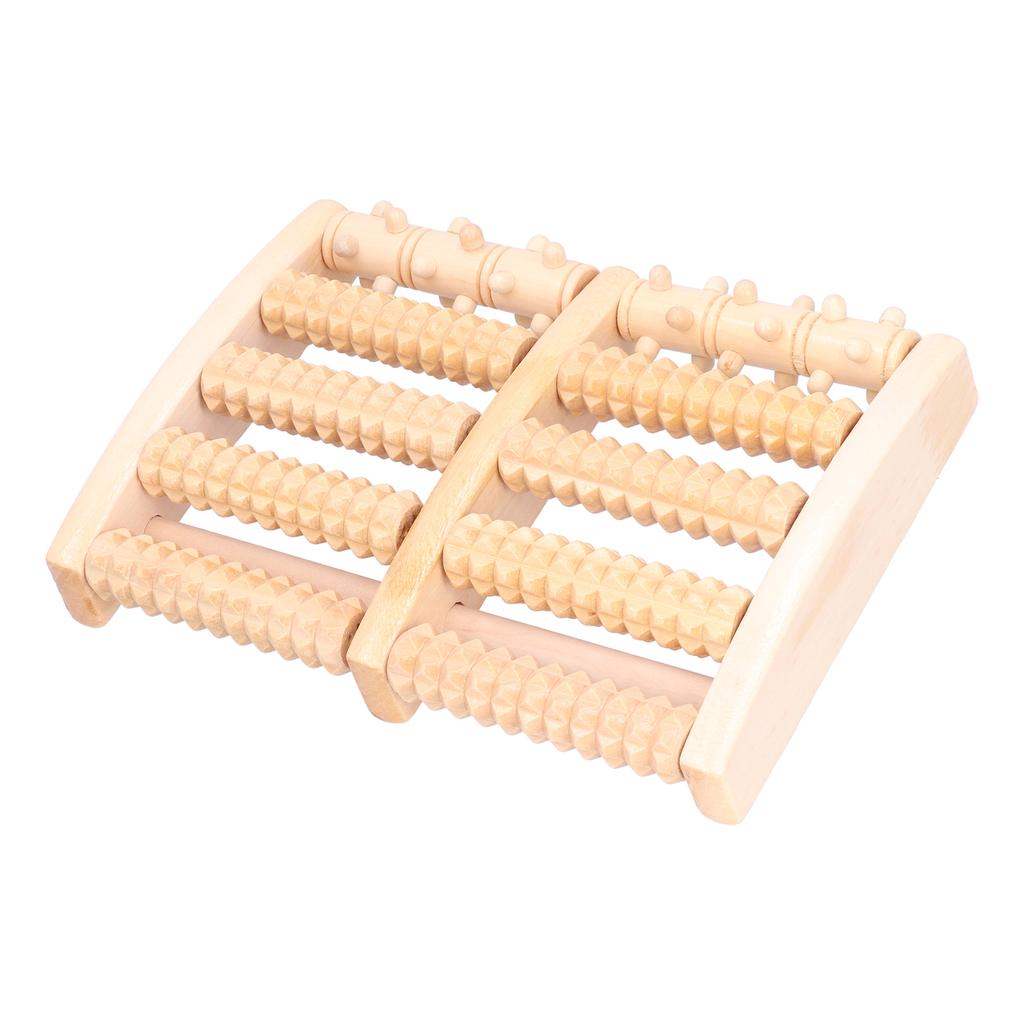 Bamboo Massager Soles Feet Relieve Fatigue Household Lightweight Wooden Durable Massager Roller