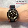 watch Premium G10 NATO type silk touch nylon strap 20mm width DELUXE NYLON NATO TYPE WATCH STRAP 20mm [Naval Co.] Navy/Red Navy/Red