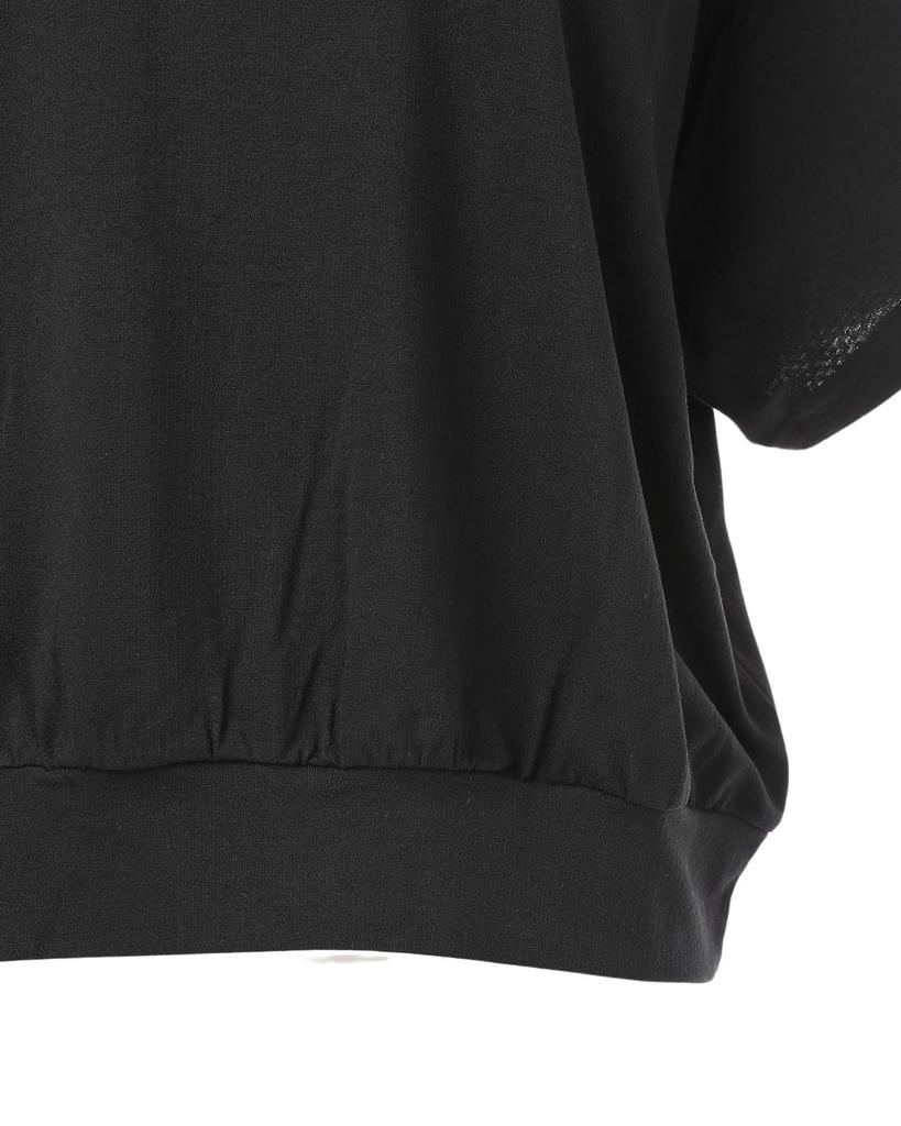 Golf Short Sleeve Big Polo Shirt Quick 2 [New Balance] Women's (Moisture Absorbent, Drying, Stretchy) / 012-5168503 010_Black [L]