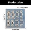 Flexible Silicone Molds Candy Crafting Moulds Clear Soft Molds Silicone Chocolate Moulds Baking Accessories for Baking