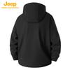 JEEP Unisex 3-in-1 Windproof Fleece Lined Outdoor Jacket