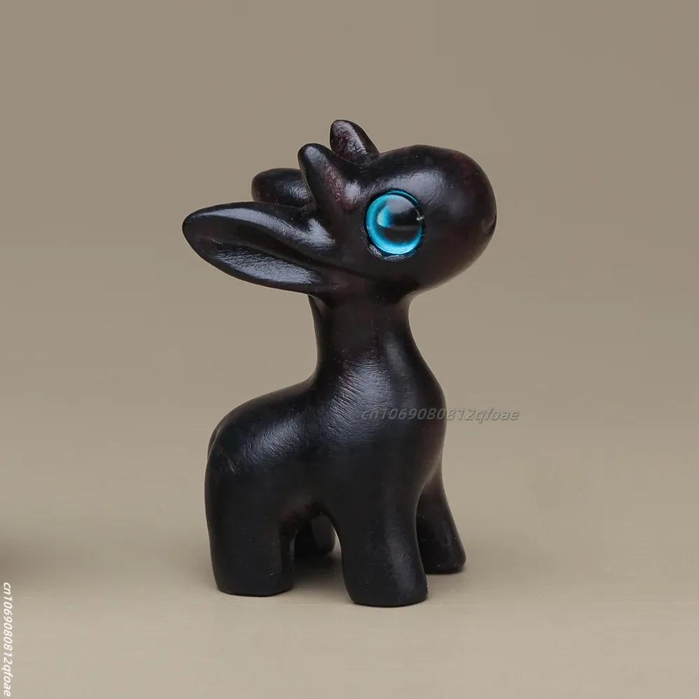 

Миниатюры из натурального дерева для кошек и собак, резные деревянные фигурки щенка и котенка, декор для комнаты, аксессуары для украшения дома, Прямая доставка