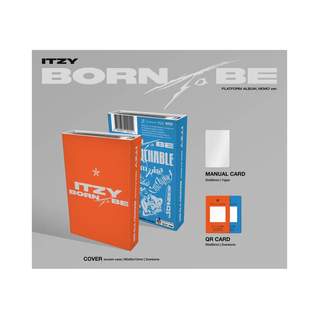 ITZY - BORN TO BE [ALBUM PLATEFORME_VERSION NEMO] [1 Version Aléatoire sur 2]