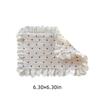 Square/Round Table Napkins Girly Style Insulation Pad Pot Mats Heart Pattern Placemats  Tea Party