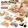 Skin-Friendly Bedroom Floor Mat Faux Cashmere Faux Cashmere Rug Cute Animal Area Rug  Balcony
