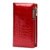Women's Wallet with a Crocodile Skin Motif Gregorio