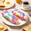 Slow Rising Butter Stick Squishy Toy Ranbow Color Butter Stick Fidget Toy  Pressure Reduce
