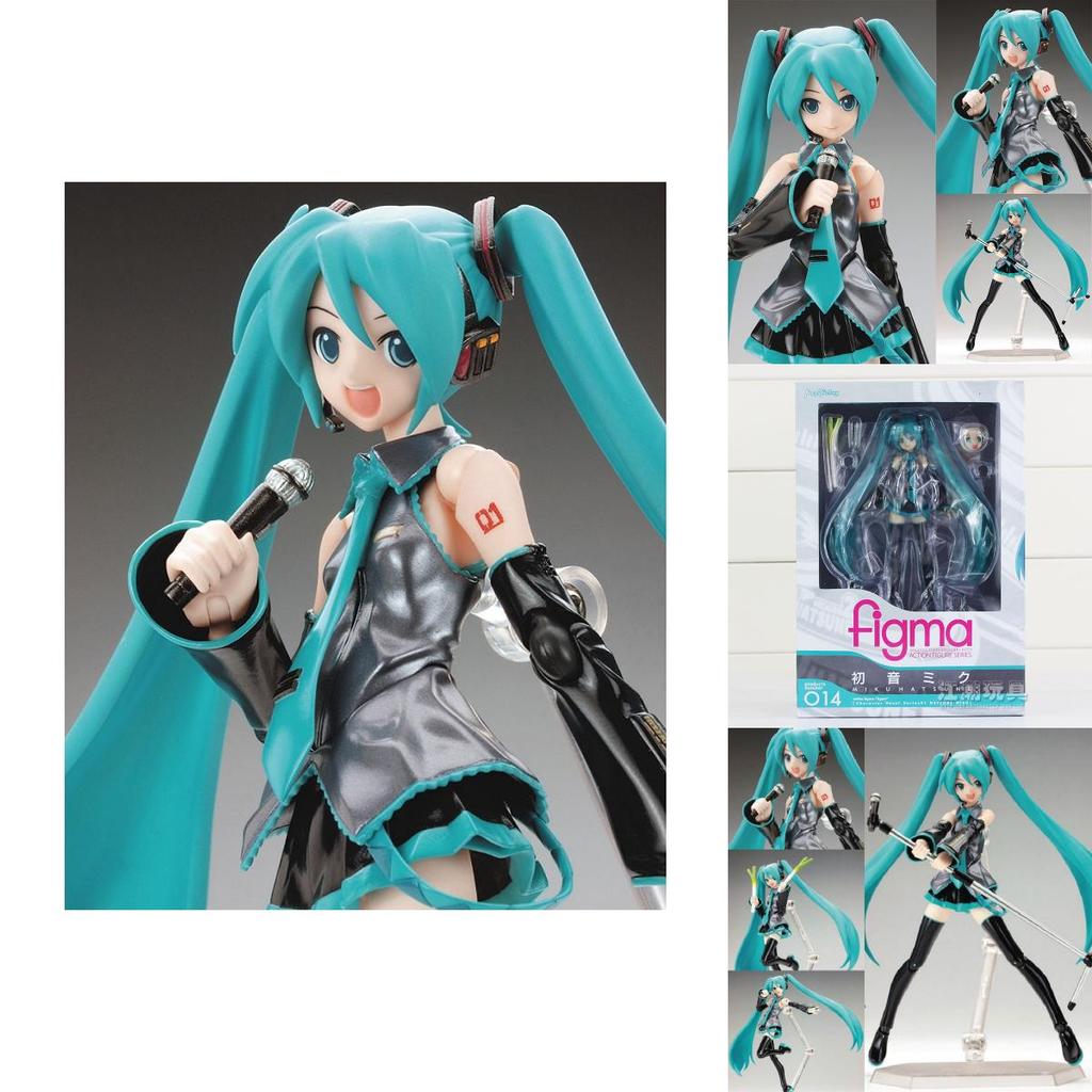 15cm Anime Vocaloid Hatsune Miku Action Figma Figure For Kids In Box**