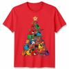 Guitar Christmas Tree Holidays Unisexs TShirt Unisexs Tee Graphic Unisex Music