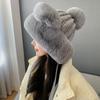 Hat for Women In Winter Cute Plush Teddy Bear Thick Knitted Hat for Warmth