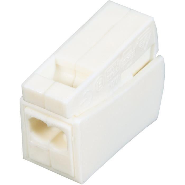 Borne de connexion - ViD - 2073 - Pack de 50 à 8 pôles - Utilisation intérieure - Rectangulaire