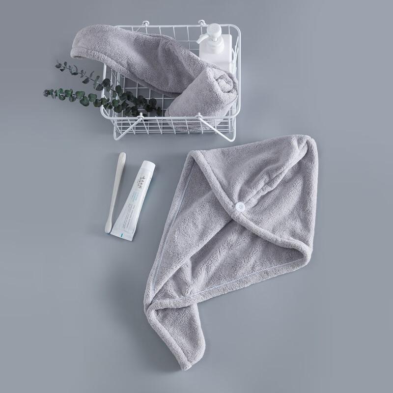 Brangdy Coral Fleece Quick-Dry Hair Towel