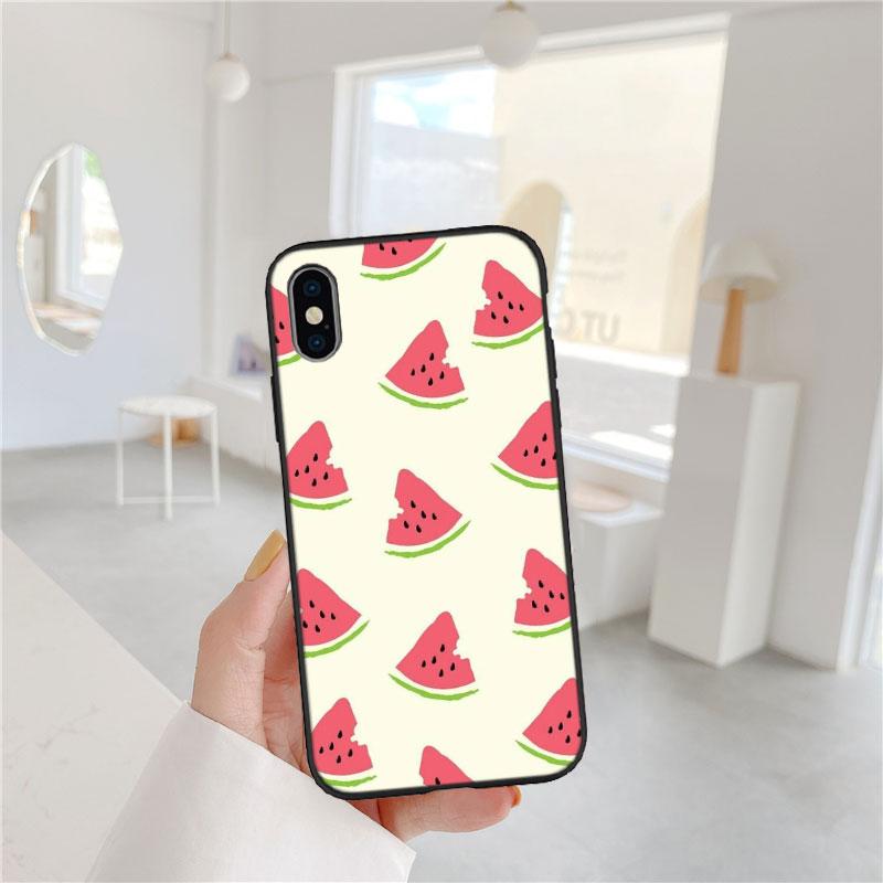 PP14 Cartoon Fruit Watermelon Case for Samsung A11 A12 A13 A15 A52S A53 A55 A56 A70 A71 A72 A73 F06 F16 F56 S10 Plus S10e