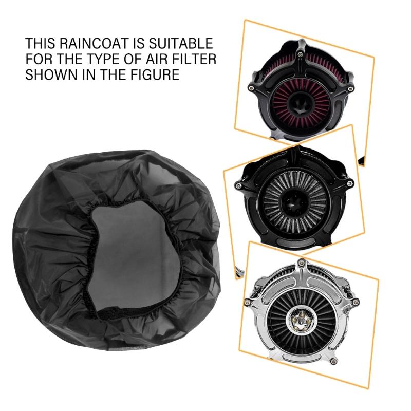 Motorcycle Waterproof Air Filter Rain Sock Dustproof Protective Cover for Motorbike Air Cleaner Cover