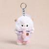 New Polyester Plush Toy Cute Pastoral-Style Little Sheep Doll Birthday Gift Dressed-Up Decorative Ornament