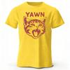 New Trendy Lazy Cat Cotton Short Sleeved Men Daily Sports Fitness Running Top Soft and Breathable Oversized Loose Casual Tshirt