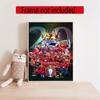 Liverpool Diamond Painting Round Diamond Mosaic Rhinestones Diamond Embroidery Craft Kit Wall Decor Without Frame