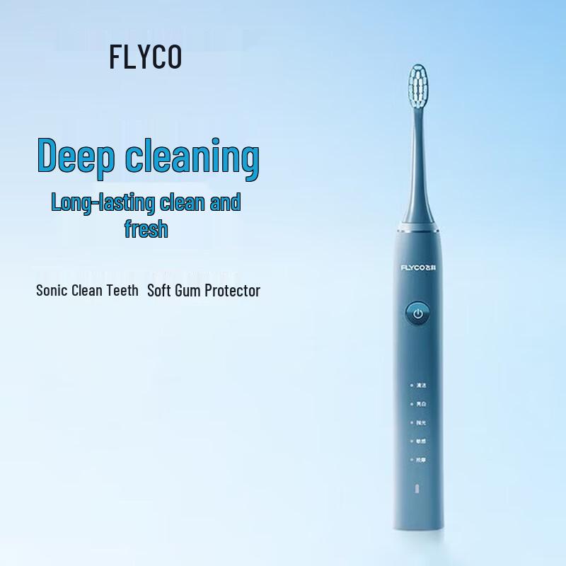 FLYCO FT7105 Smart Sonic Electric Toothbrush CN plug (adapter included)