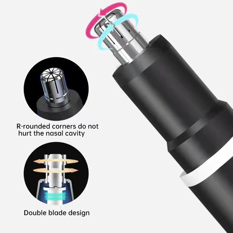 Электрический триммер для волос в ушах и носу — фото 2