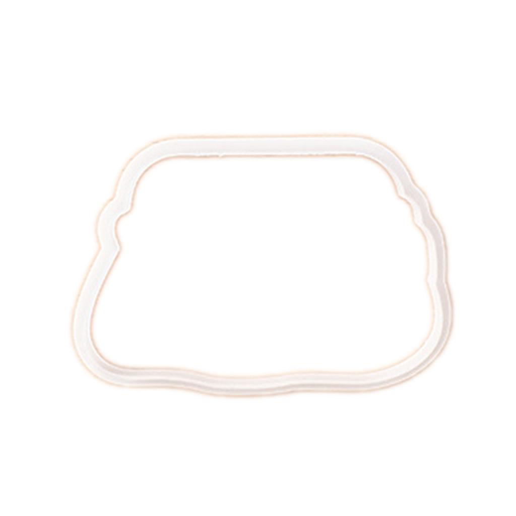 Wedding Square Plaque Cookie Cutter Charming Wedding Cookie Embossers Biscuits Cutter for Elegant Reception Treats