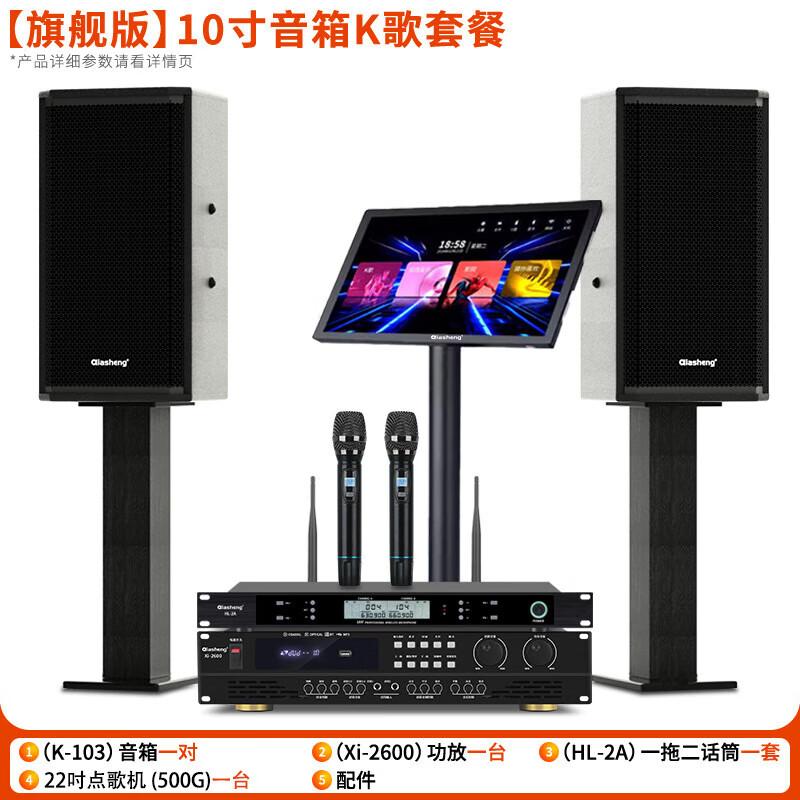QIASHENG Home KTV Karaoke Sound System CN plug (adapter included)