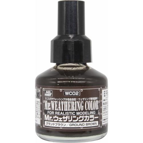 

GSI Creos GSI Creos Mr. Weathering Color Grand Brown 40ml Model Paint WC02