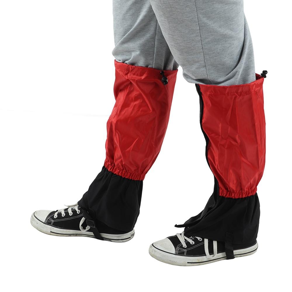 1 Pair Snowproof Waterproof Leg Gaiters 210T Oxford cloth Lightweight Shoe Gaiters  Men