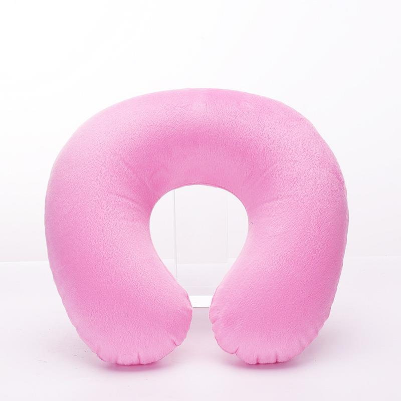 1PCS U-shaped Travel Pillow Car Pillow Air Flight Inflatable Pillow Neck Pillow Neck Support Pillow Cushion