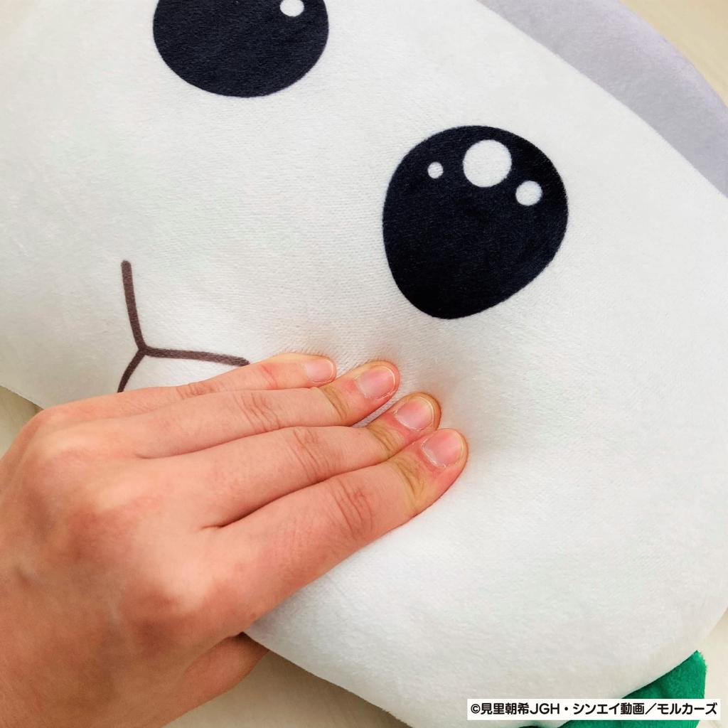 MORIPiLO Morishita PUI PUI Molcar Shiromo Body Pillow 30x25cm Sofa Backrest Pillow Plush Cushion Character Merchandise Pui Pui White 4620897