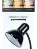 Eye-Care LED Desk Lamp: Minimalist Plug-In for Study, Dorm, or Office