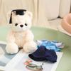 Graduation Cap Bear Plush Toy – Commemorative Gift and Decorative Couple Doll