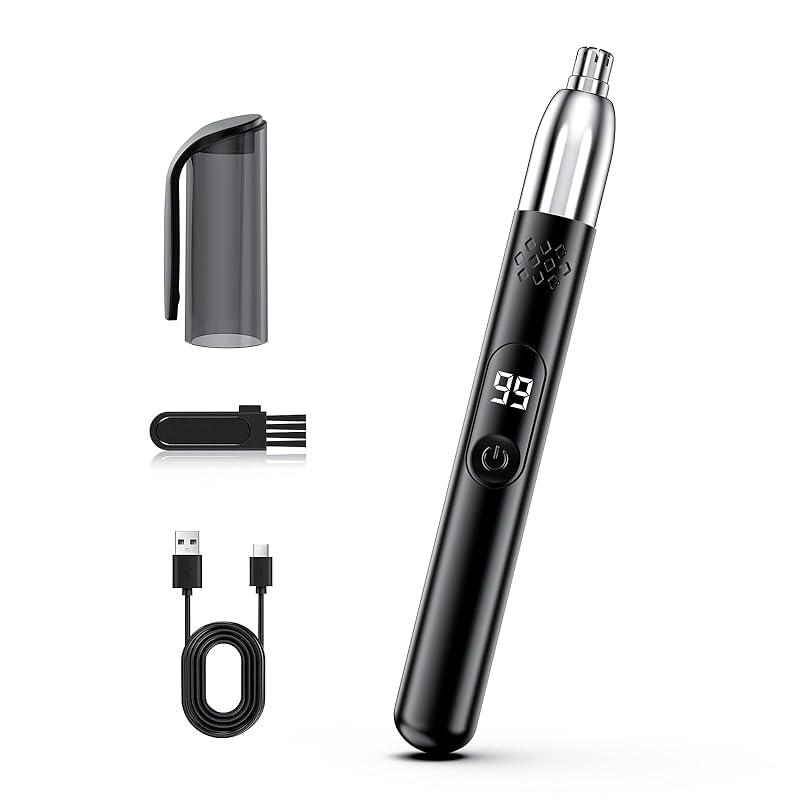 

Nose hair cutter [2025 Latest enhanced version] Nose hair trimmer Type-c rechargeable 1 unit multi-purpose men s nose hair trimming eyebrows ear hair