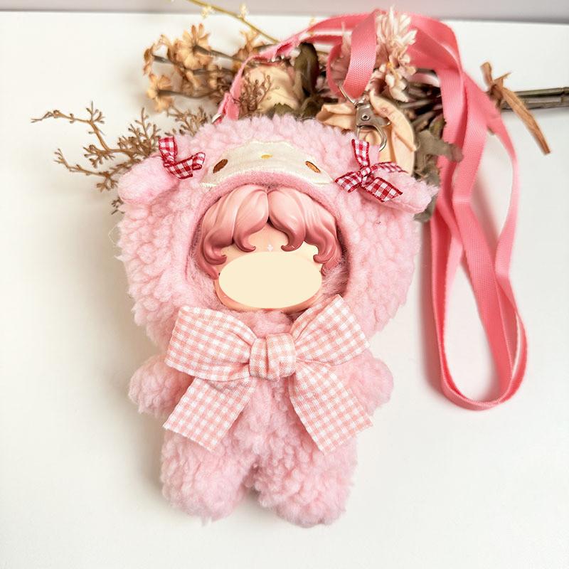 [Cloth Only] SP Doll Clothes New Year Set Fortune Abounds 17cm Baby Clothes Luminous Weave Garden Series Doll Christmas Set