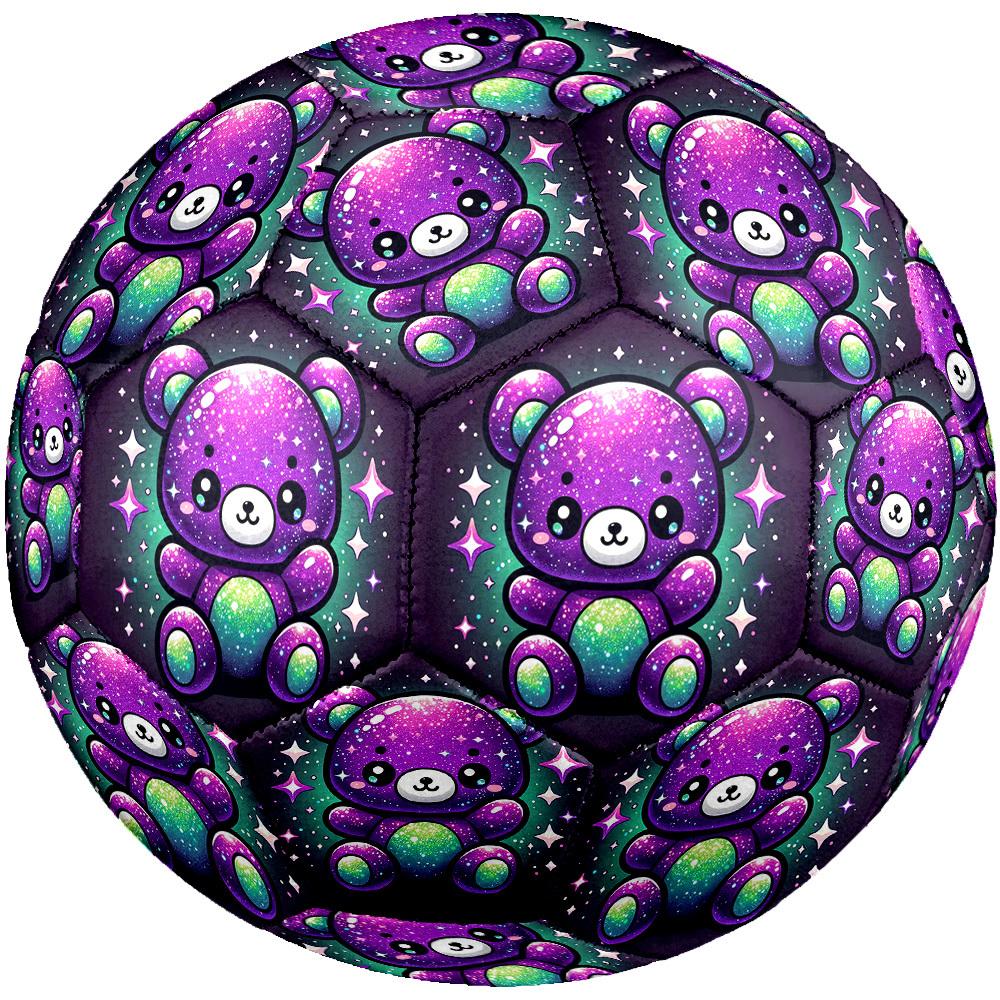 1pc Galactic Bear Size 5 Soccer Ball Professional Match Training Football Indoor &Outdoor Sports Ball Lightweight Durable C65106
