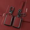 Metal Leather Car Key Case Cover For Volvo S60 S90 Xc40 Xc60 Xc90 V60 V90 C40 Polestar 1 Polestar 2 Protector Protector Keychain
