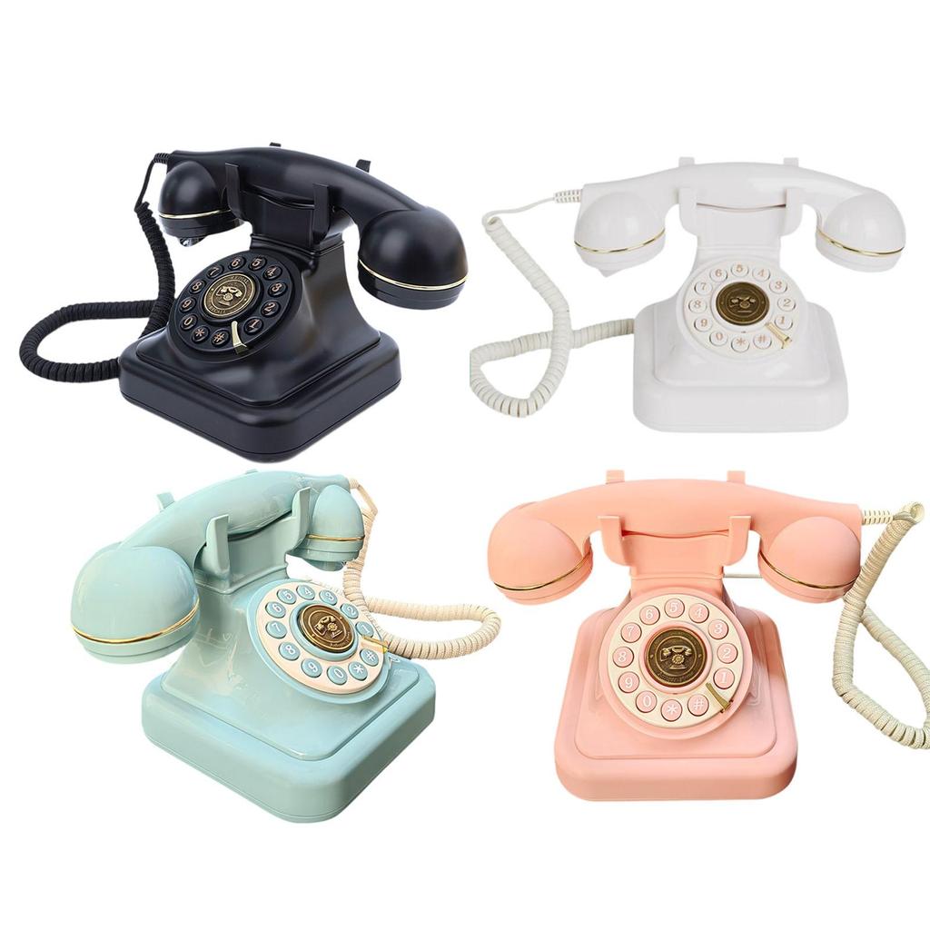 Desk Telephone Model Classic Record Message Phone for Party