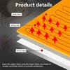 Usb Warm Paste Pads Fast-Heating Carbon Fiber Heating Pad Safe Heating Warmer Pad For Cloth Vest Jacket Coat Fishing Camping