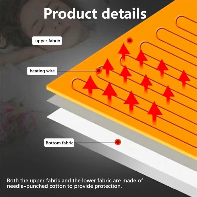 Usb Warm Paste Pads Fast-Heating Carbon Fiber Heating Pad Safe Heating Warmer Pad For Cloth Vest Jacket Coat Fishing Camping