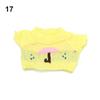 Plush Toy Clothes 30CM Doll Tops Knitted Sweater Hoodie Overalls For Bear Kawaii Mini Yellow Duck Clothes Accessories Kids Toys