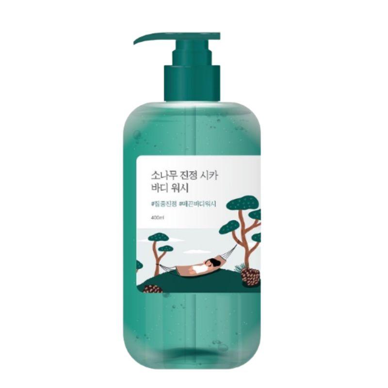Round Lab Pine Cica Calming Body Wash 400ml – Soothing & Gentle