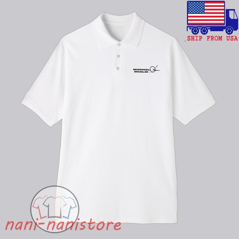 

Mcdonnell Douglas Aerospace Men#039;s Printed White Size S3XL Unisex T-Shirt XXXL