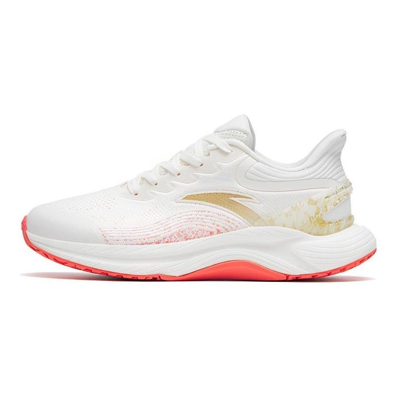 Anta Women Chuang 3.0 Low Top Running Shoes White Red 122315586-12 36.5