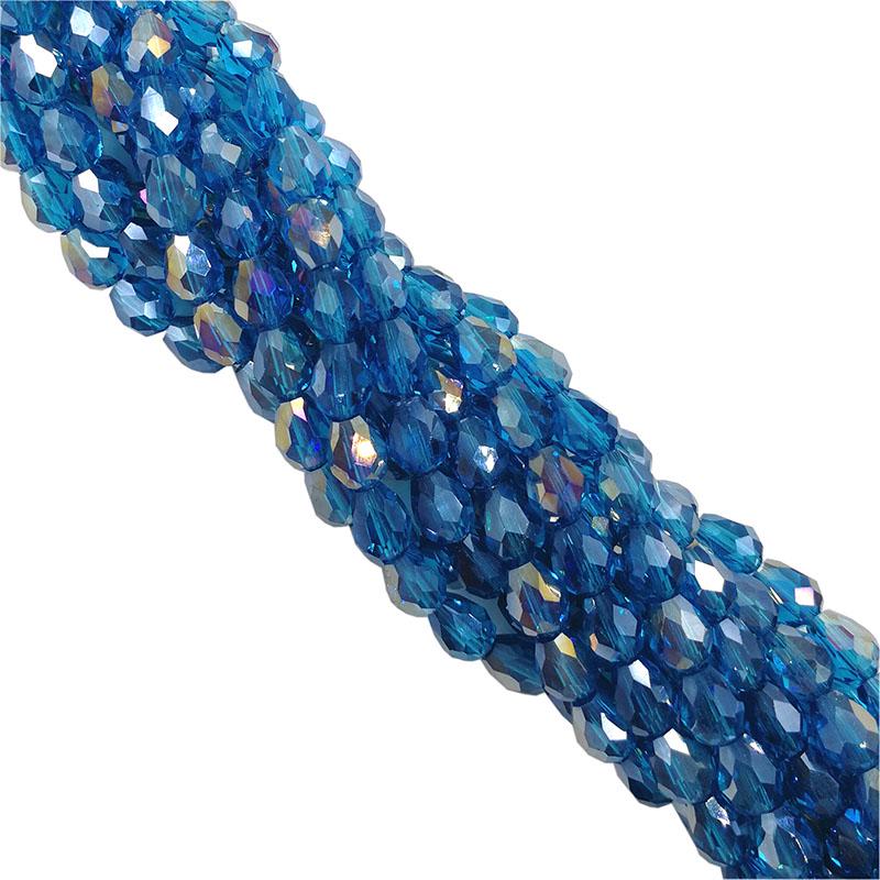 

70 шт. модные разноцветные стеклянные бусины с каплями воды, свободные бусины «сделай сам», для изготовления ожерелий, браслетов Color 16&8*6mm