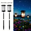 D5 2PCS Outdoor Solar Lamp Landscape Street Lights Intelligent Light Control Home Garden Solar Lamp External Ambiance Lighting
