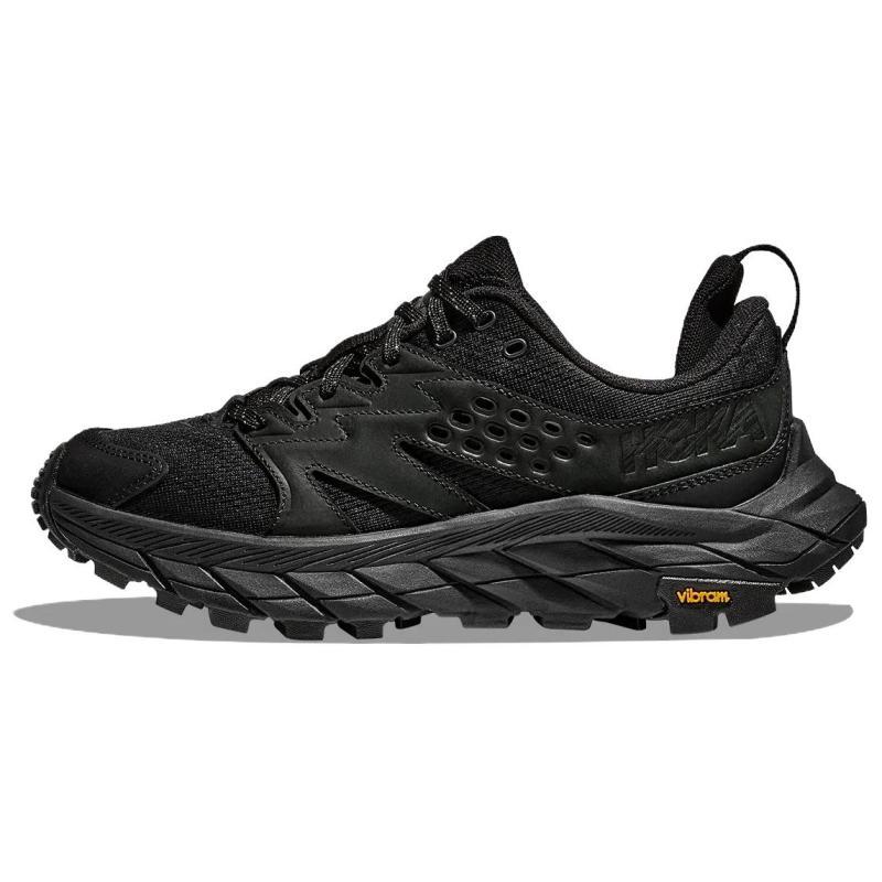 

HOKA ONE ONE Anacapa Breeze Anti Slip Wear Resistant Low Top Trekking Shoes Women s Black Sneakers 1127921-BBLC 36.5 чорний