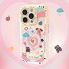 Dopamine Love Puppy for IPhone 16 Phone Case for IPhone 17 Mirror Stand 15promax
