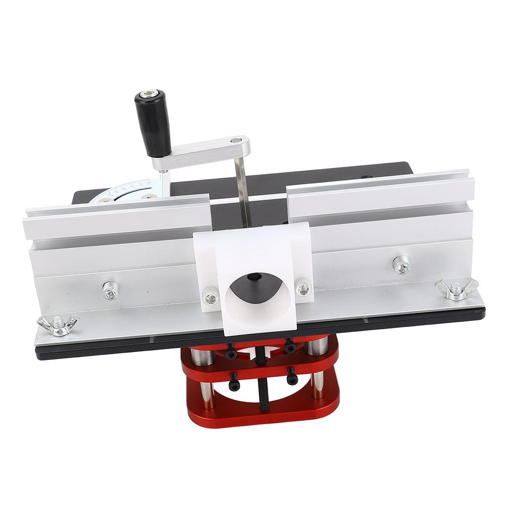 Bază masă de freză cu cursă de 51 mm, ridicare manuală, sistem de ridicare a mesei de freză, bază pentru motor de 64 până la 66 mm