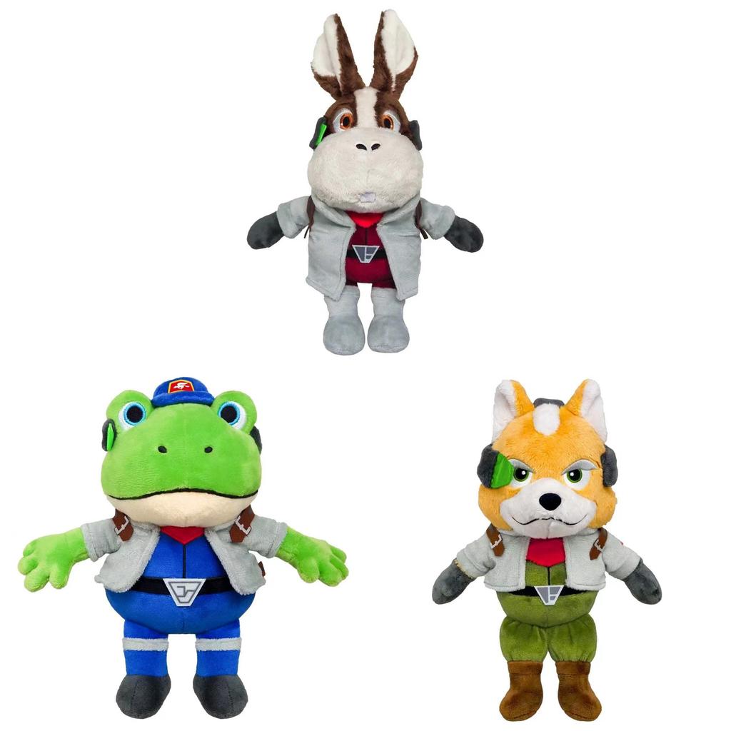 צעצוע קטיפה Star Fox כלב מצויר חיה ממולאת לילדים ואספנים