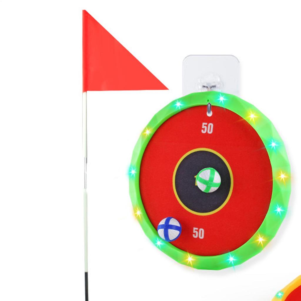 סט גולף לילדים אימון נדנוד כיף משפחתי פעילויות משחק ותרגול סט משחק גולף Putting לחג המולד ספורט חוף ילדים מעל