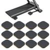 Treadmill Cushion Foam Soundproof Floor Carpet Protection and Noise Reduction for Home Blue 12-Piece Pads, 4x4x0.6-Inch High-Density